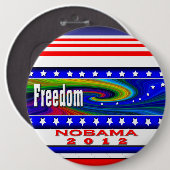 自由の星 缶バッジ (正面&裏面)