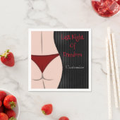 自由の最後の夜独身パーティー スタンダードカクテルナプキン (インサイチュ)