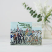 自由の木の植え付け， c.1789 ポストカード (スタンド正面)