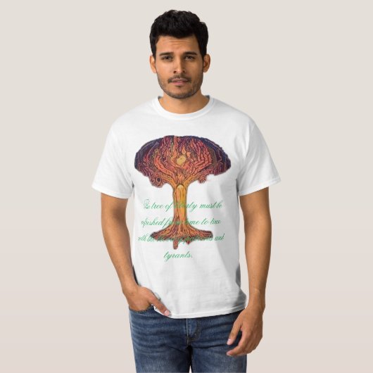 自由の木 Tシャツ (正面フル)
