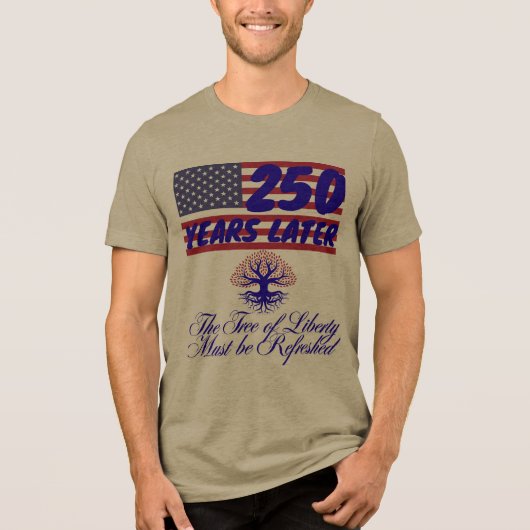 自由の木Tシャツ トライブレンドTシャツ (正面)
