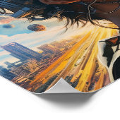 自由の本質:世界の鮮やかポスター ポスター (角)