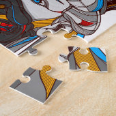 自由の武士 ジグソーパズル (側面)