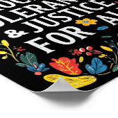 自由の民主主義の寛容すべての微妙な問題 ポスター (角)