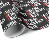 自由の民主主義の真実 ラッピングペーパー (ロールコーナー)