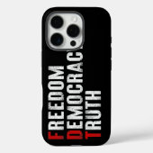 自由の民主主義の真実 Case-Mate iPhoneケース (裏面)