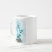自由の水彩像 コーヒーマグカップ (正面左)