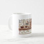 自由の炎が燃える コーヒーマグカップ (正面左)