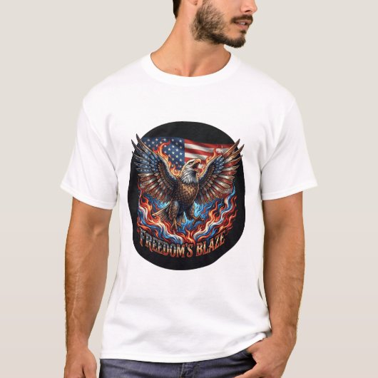 自由の炎 Tシャツ (正面)