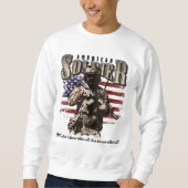 自由の犠牲の記念愛国者の遺産 スウェットシャツ (正面)