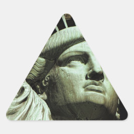 自由の状態 三角形シール