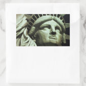 自由の状態 長方形シール (バッグ)