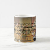 自由の筆跡 コーヒーマグカップ (中央)