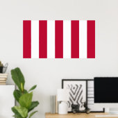 自由の米国の息子9垂直帯旗 ポスター (ホームオフィス)