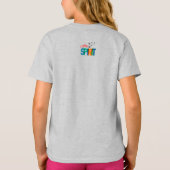 自由の精神 |お子様 Tシャツ (裏面)