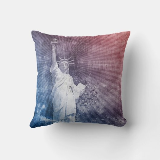 自由の精神 クッション (裏面)
