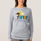 自由の精神 |女性長袖 Tシャツ (正面)