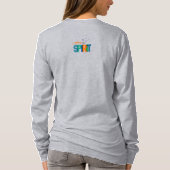 自由の精神 |女性長袖 Tシャツ (裏面)