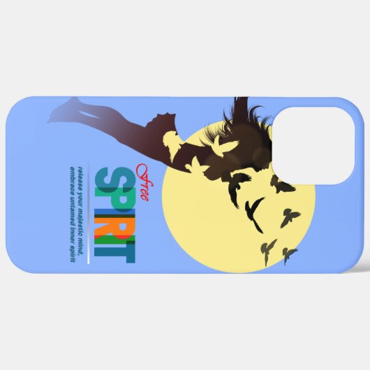 自由の精神 | Case-Mate iPhoneケース (裏面 (横))