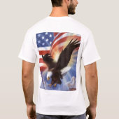 自由の精神 Tシャツ (裏面)