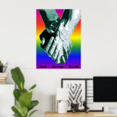 自由の結婚平等 ポスター (ホームオフィス)