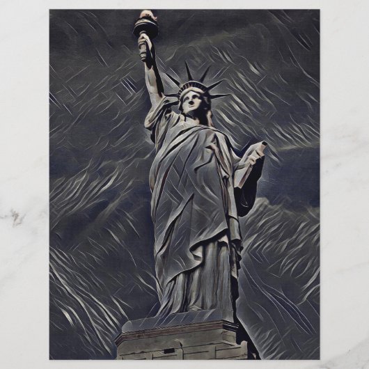 自由の絵画女神 チラシ (正面)