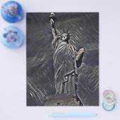 自由の絵画女神 チラシ (シングル)