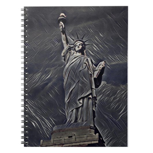 自由の絵画女神 ノートブック (正面)