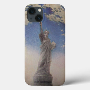 自由の絵画女神 iPhone 13ケース