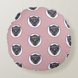 自由の綱は高い ラウンドクッション