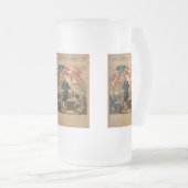 自由の編集 フロストグラスビールジョッキ (正面右)