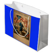 自由の編集 ラージペーパーバッグ (裏面アングル)