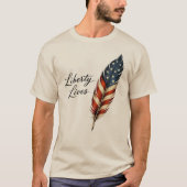 自由の羽根 Tシャツ (正面)