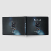 自由の翼スケートボード上の黒い白鳥。 ゲストブック (全面)