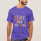 自由の翼強くあり続けろベーシックダークTシャツ Tシャツ (正面)