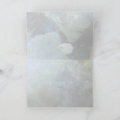 「自由の翼」グリーティングカード カード (内部)