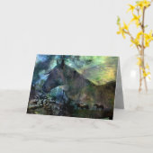 「自由の翼」グリーティングカード カード (黄色い花)