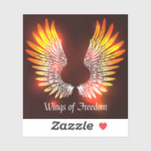 自由の翼 シール (シート)