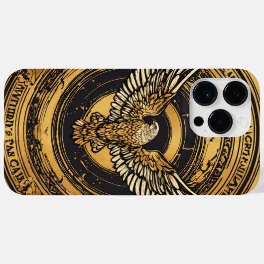 自由の翼 Case-Mate iPhoneケース (裏面 (横))