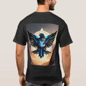 自由の翼 Tシャツ (裏面)