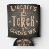 自由の聖火ガイドウェイ 缶クーラー (裏面)