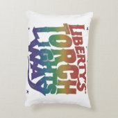 「自由の聖火ライトウェイ」 アクセントクッション (裏面(縦))