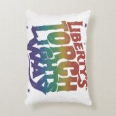 「自由の聖火ライトウェイ」 アクセントクッション (正面(垂直))