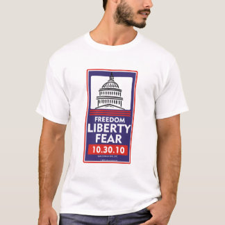 自由の自由の恐れ Tシャツ