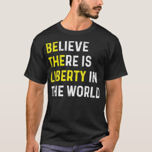 自由の自由主義の活動家無政府状態である Tシャツ