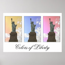 自由の色/自由の女神プリント ポスター