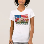 自由の花250年 Tシャツ (正面)