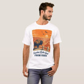 自由の見た目 キャニオンTシャツ Tシャツ (正面フル)