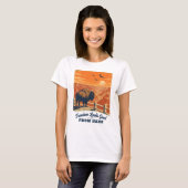 自由の見栄えのするキャニオンティー Tシャツ (正面フル)