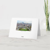 自由の記念物およびBMAの建物、カンザスシティ、MO カード (裏面)